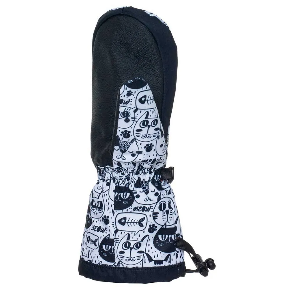 Matt Black & White Catss Tootex Vantar Unisex, White, 5Y