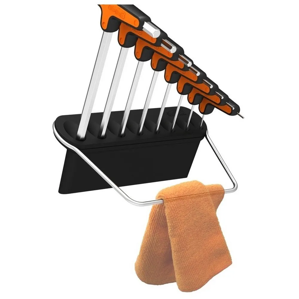 SuperB Handtag Hex Set T/l, Silver / black / orange, One Size