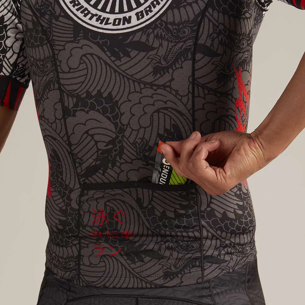 Zoot Ltd Aero Tokyo Korta ärmar Cykeltröja, Grey / white