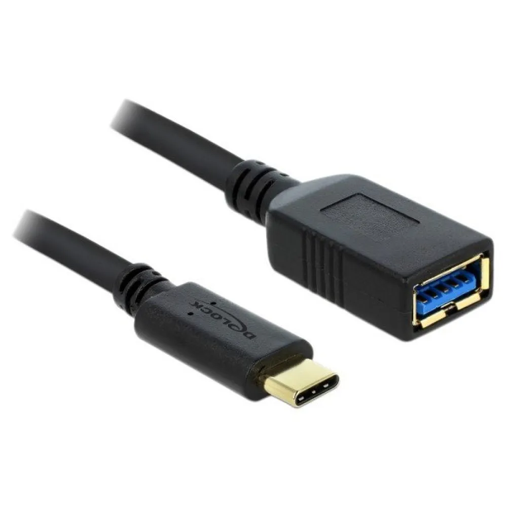Delock Adaptador Usb C A Usb A 3.1 M/f 15 Cm