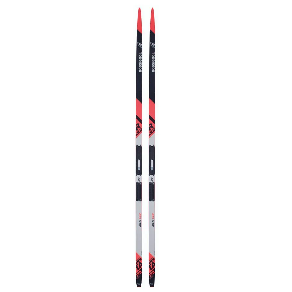 Rossignol R-skin Delta Comp Längdskidor Unisex, Black / red / white, 198