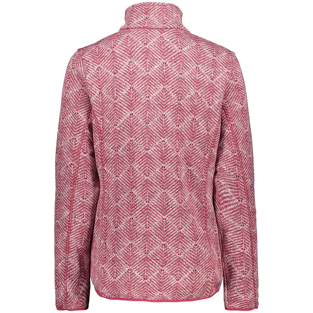 CMP 39h0826 Fleece, Rhodamine / white / granita