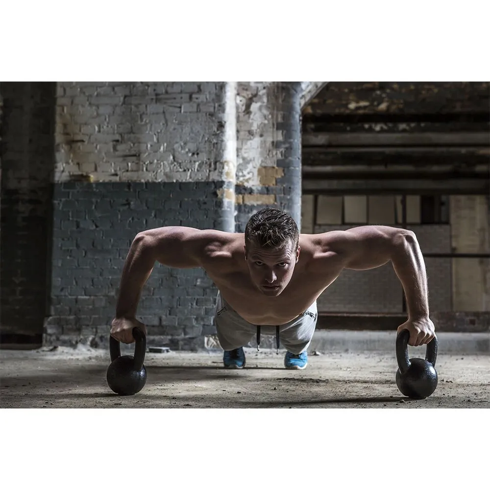 Tunturi Kettlebell 20kg Unisex, Black, 20kg