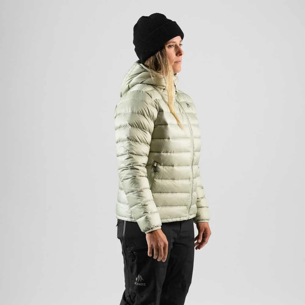 Jones Reup Puffy Hoody Dunjacka Kvinna, Sage green, M