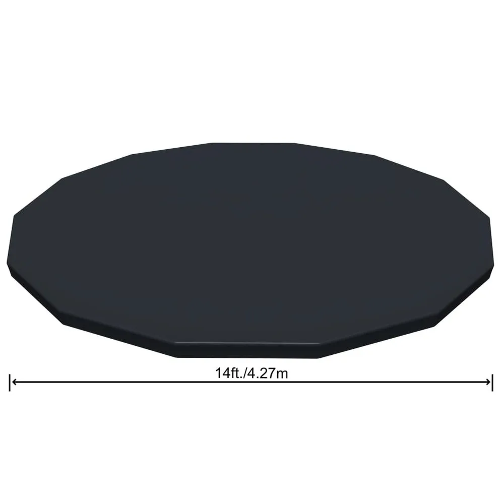 Bestway Flowclear Poolöverdrag 427 Cm unisex, Anthracite, 427cm