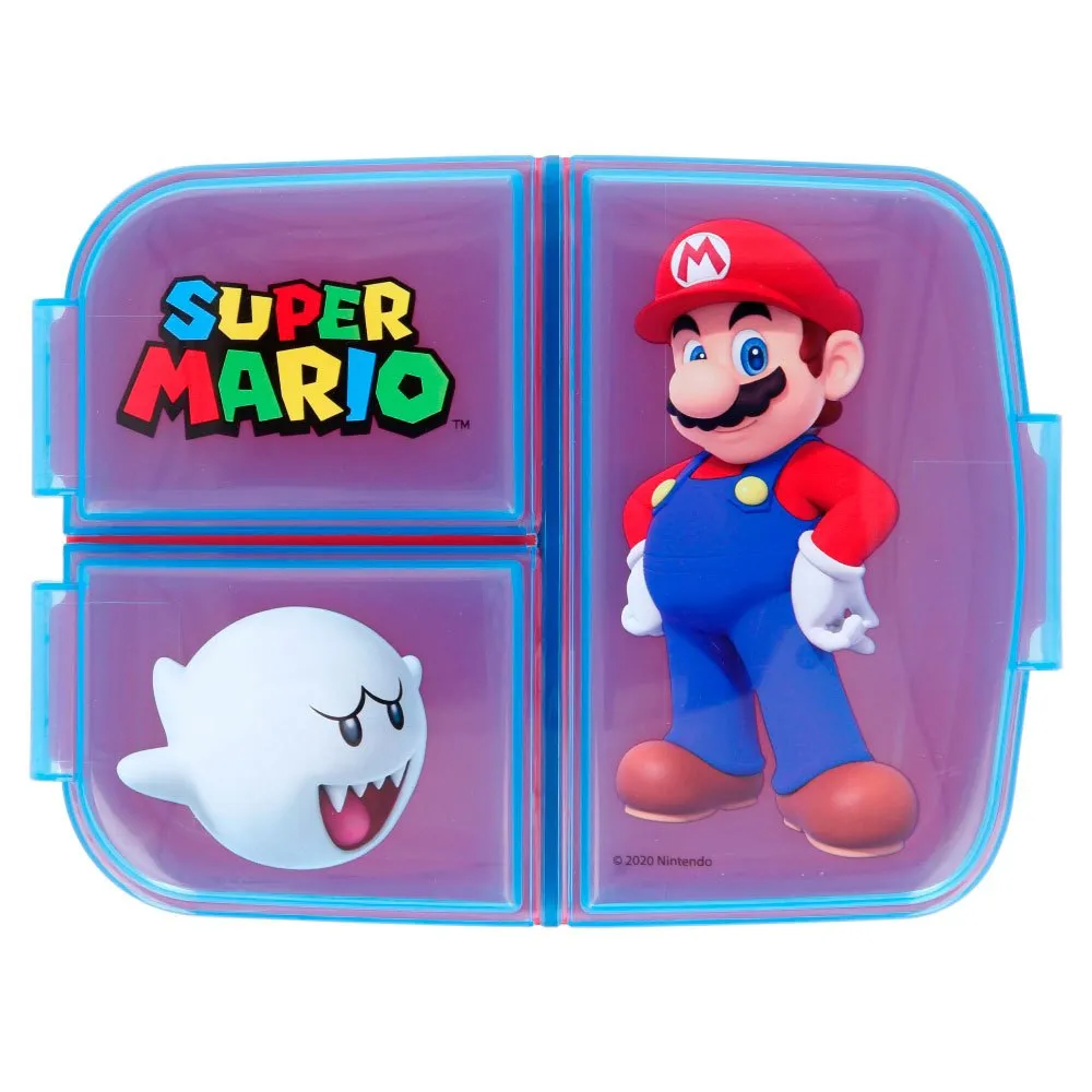 Stor Bolsa De Almuerzo Múltiple De Super Mario 19x16x6 Cm – imagen 2