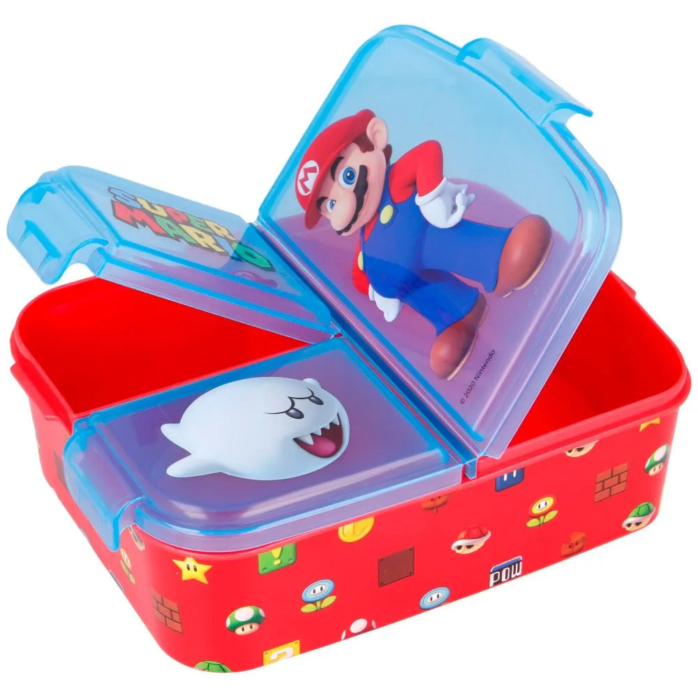 Stor Bolsa De Almuerzo Múltiple De Super Mario 19x16x6 Cm – imagen 3