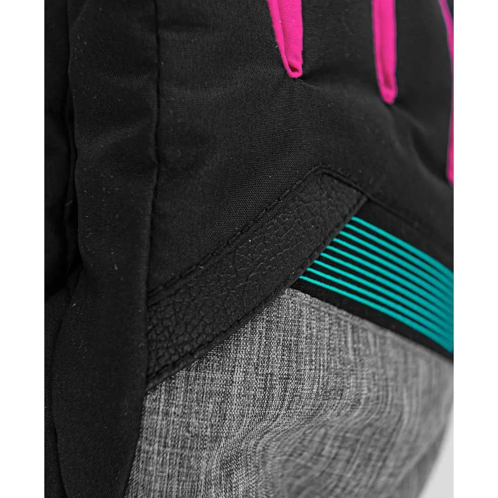 Reusch Flash Goretex Handskar Flickor, Black / black melange / pink glow, 6.5