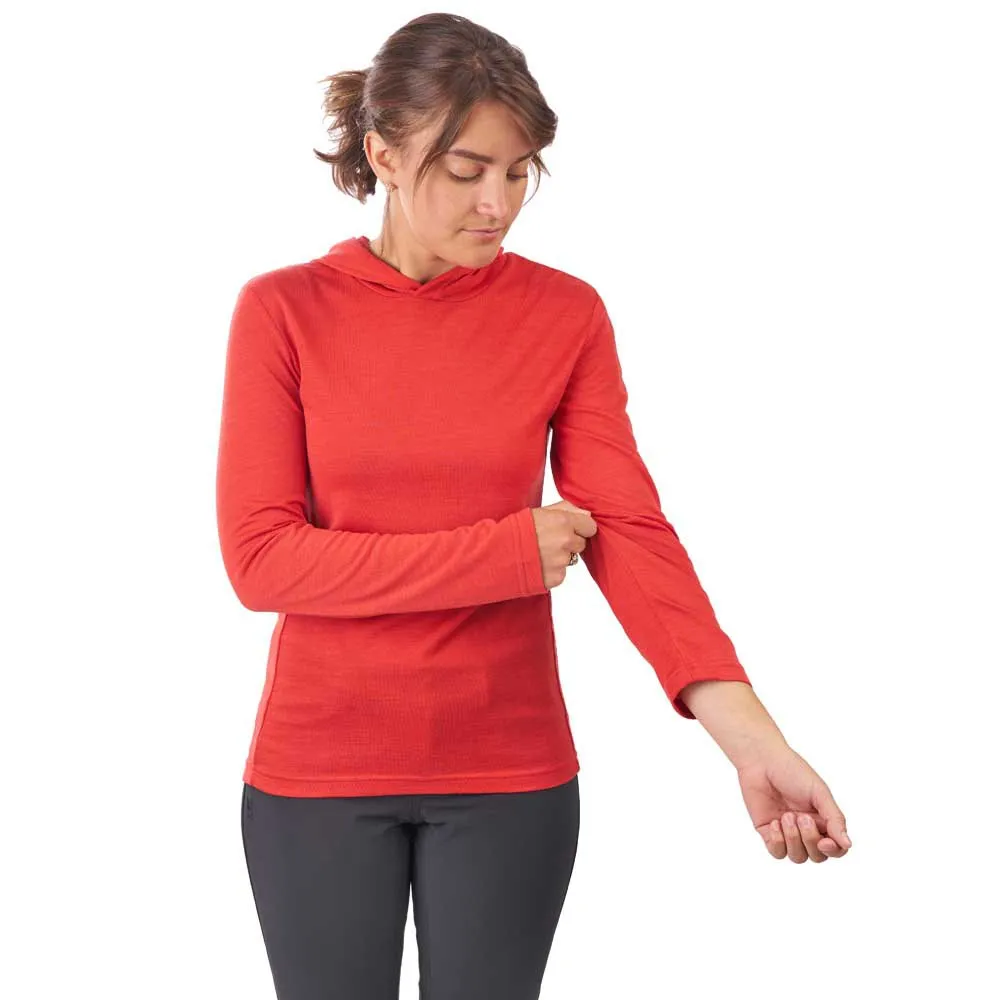 T-shirt à Manches Longues Merino Hoodie