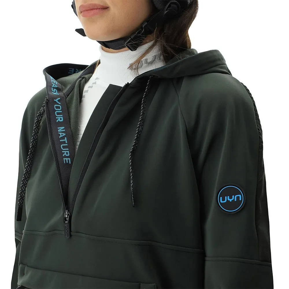 UYN Jump 2nd Half Zip Tröja Kvinna, Deep forest, M