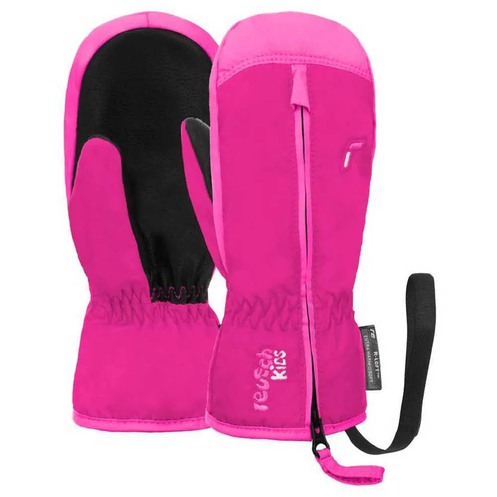 Reusch Ben Vantar Flickor, Fuchsia purple / knockout pink, 3-4Y