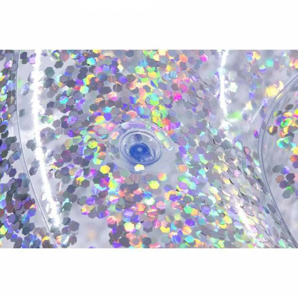 Bestway Glitter Dream Air Uppblåsbar Soffa, Clear / glitter, +6Y