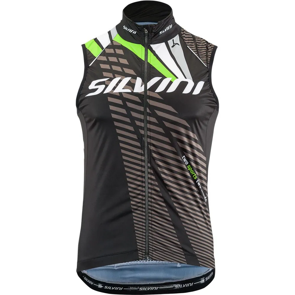 Silvini Gilet Team Black / Green