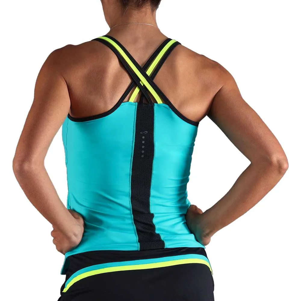 Endless Glow ärmlös T-shirt Kvinna