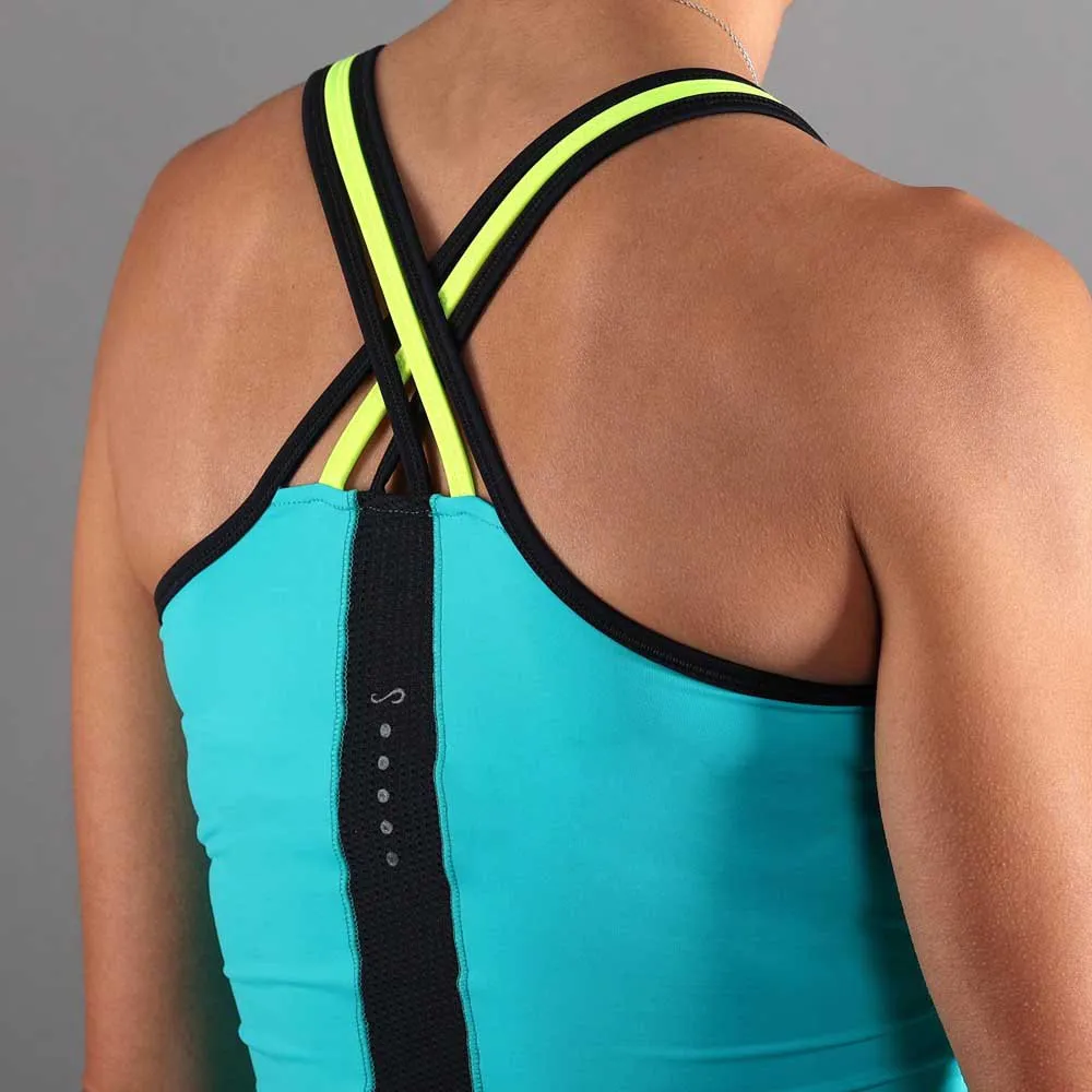 Endless Glow ärmlös T-shirt Kvinna