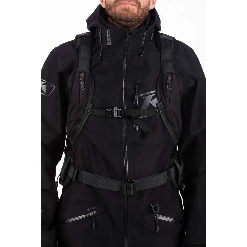 Klim Atlas 24l Avalanche Ryggsäck Unisex, Black / castlerock