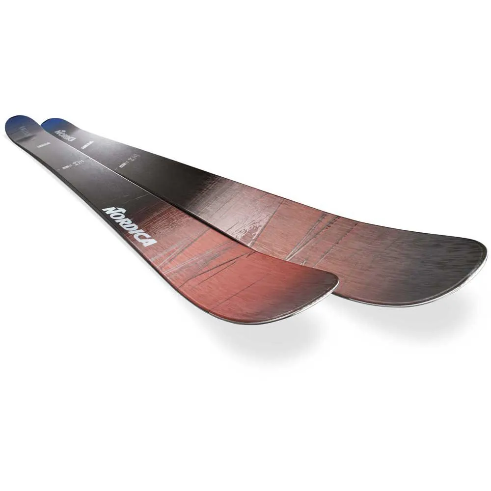 Nordic Unleashed 114 Alpinskidor Man, Red / black / blue, 180