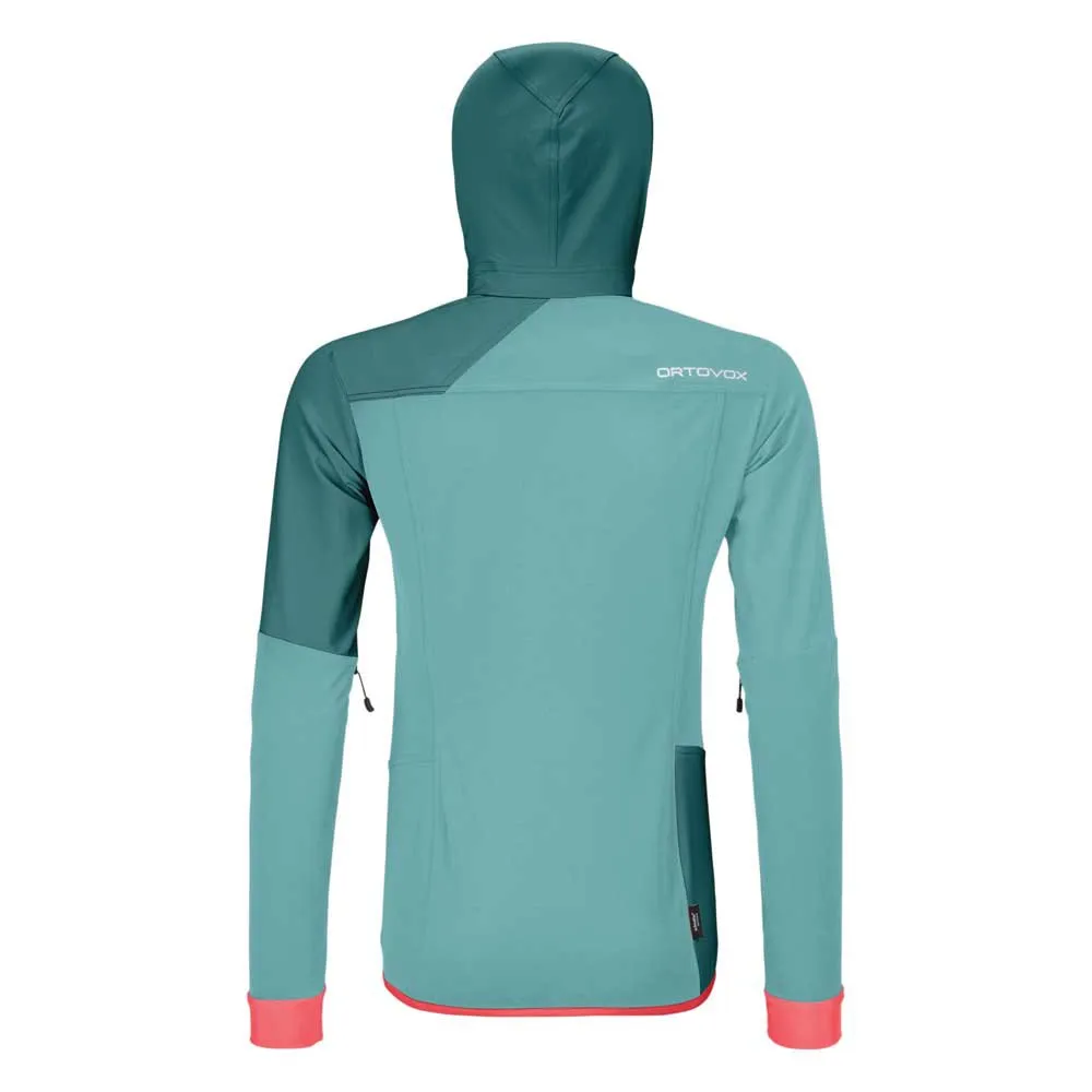 Ortovox Col Becchei Softshelljacka Kvinna, Ice waterfall, XS