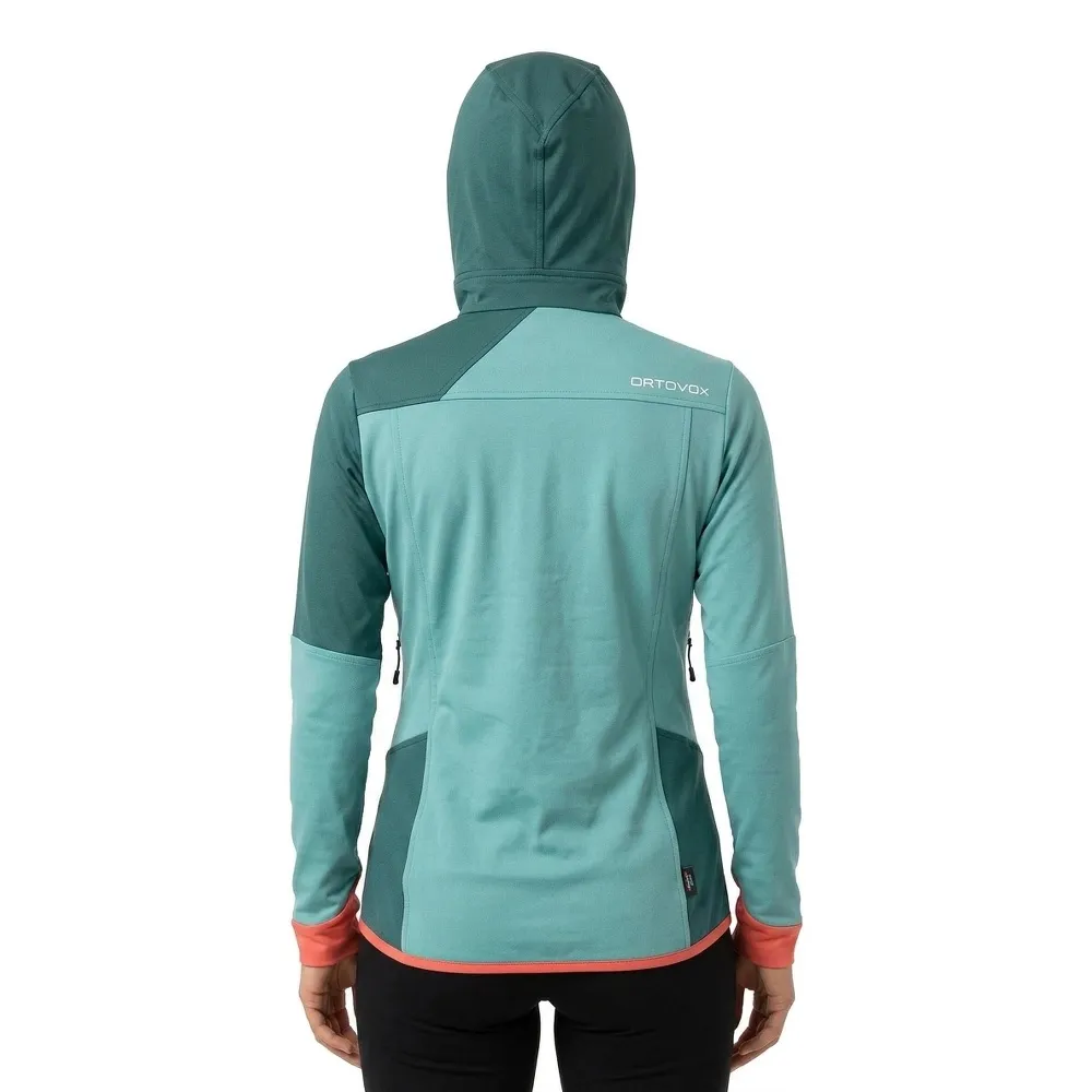 Ortovox Col Becchei Softshelljakke Kvinne, Ice waterfall, XS