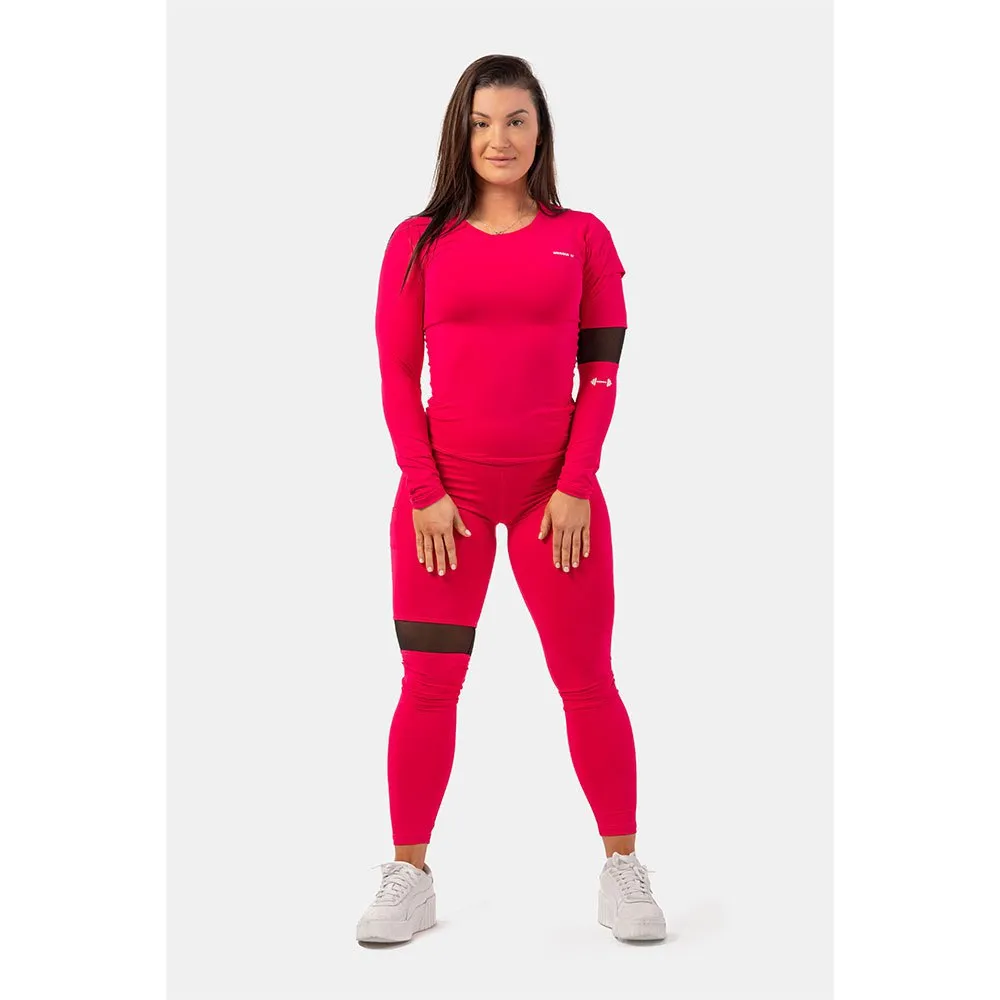 Nebbia Smart Pocket Sporty 418 T-shirt Med Lång ärm Kvinna