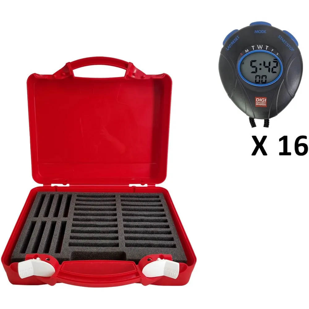 Digi Sport Instruments Dt1 Stoppeklokke 16 Enheter unisex, Black