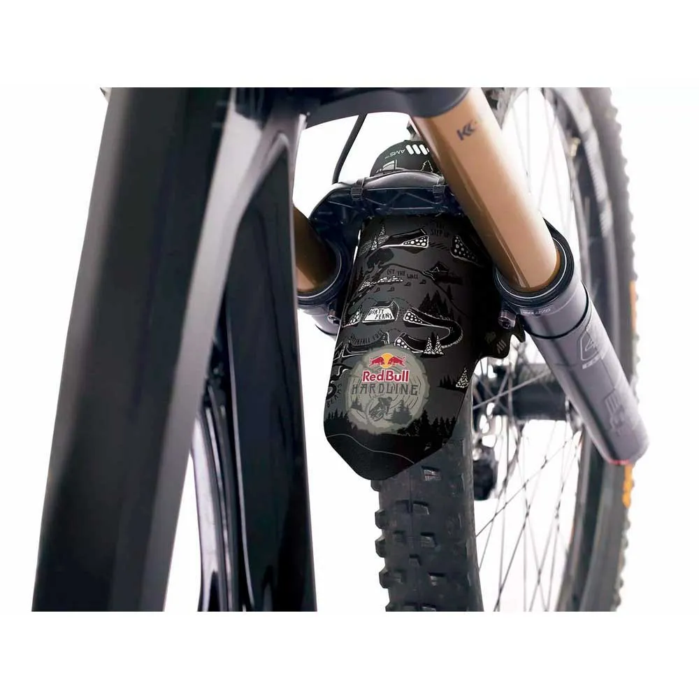 All Mountain Style Red Bull Hardline Stänkskärm, Dark grey, One Size