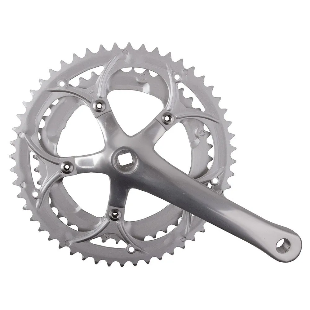 M-Wave 9s Vevparti, Silver 2, 170mm, 52-42t