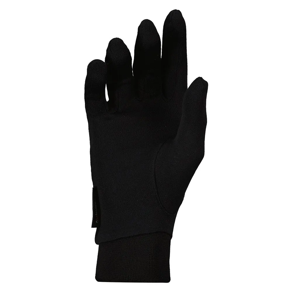 Extremities Silk Liner Handskar Unisex, Black, XL