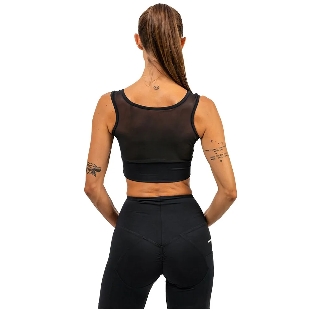 Nebbia Mesh Performance Sport-bh Medium Stöd Kvinna