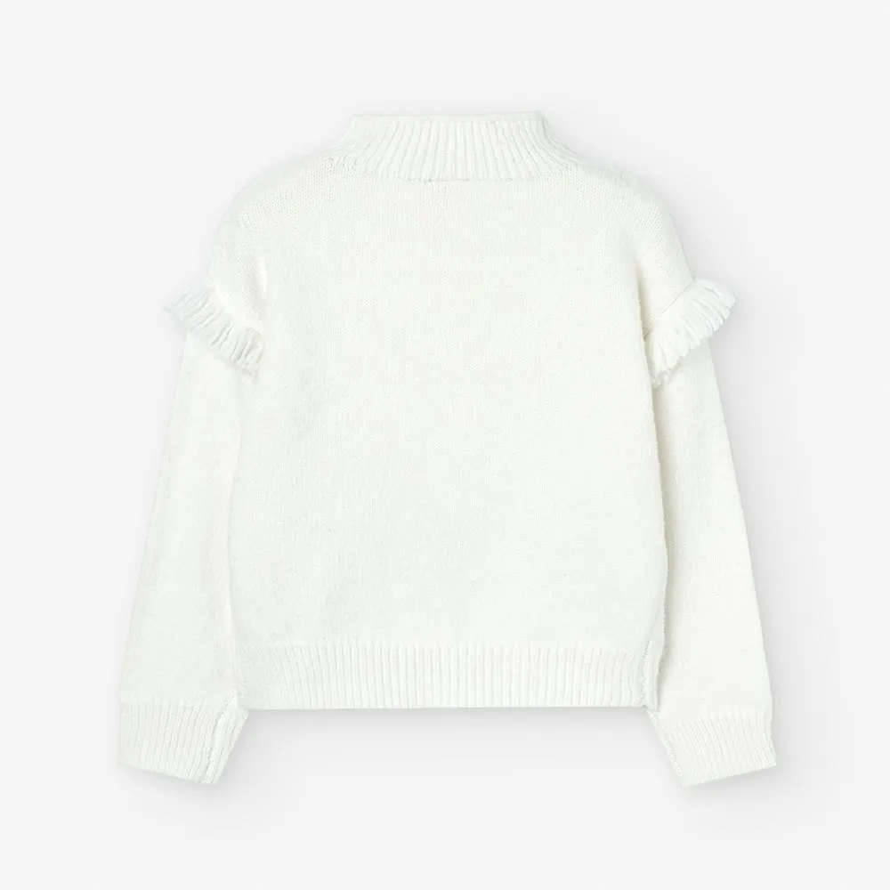 Boboli Knitwear Fringes Tröja