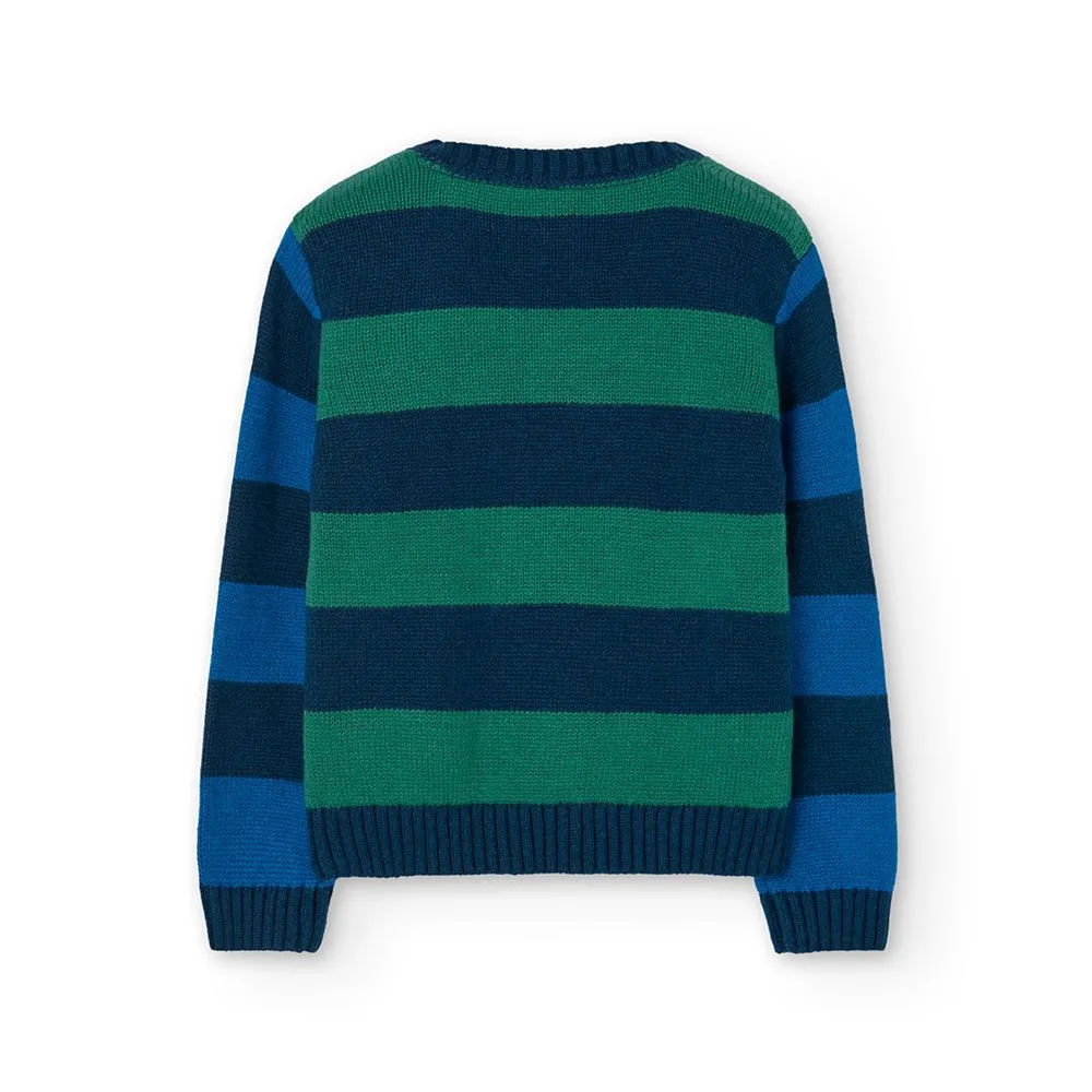 Boboli Knitwear Striped Tröja