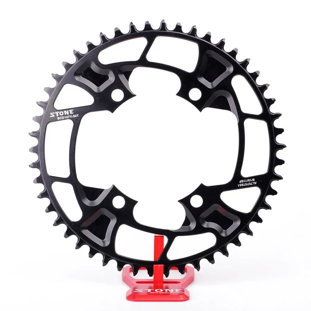 Photo Stone Plateau Sram Force Axs 107 Bcd