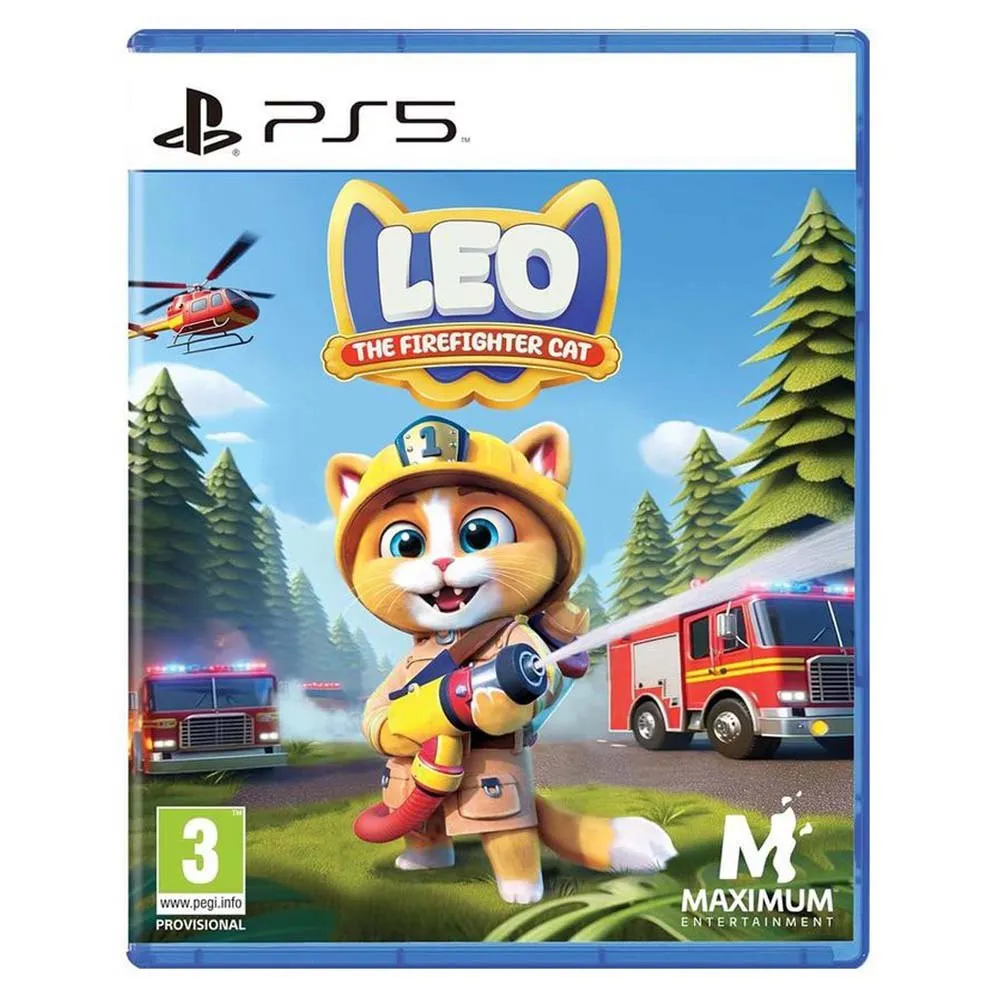 Playstation Games Ps5 Leo The Firefighter Cat