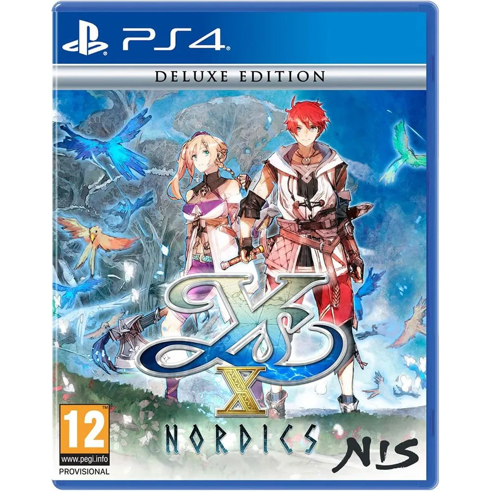 Playstation Games Ps4 Ys X: Nordics - Deluxe Edition