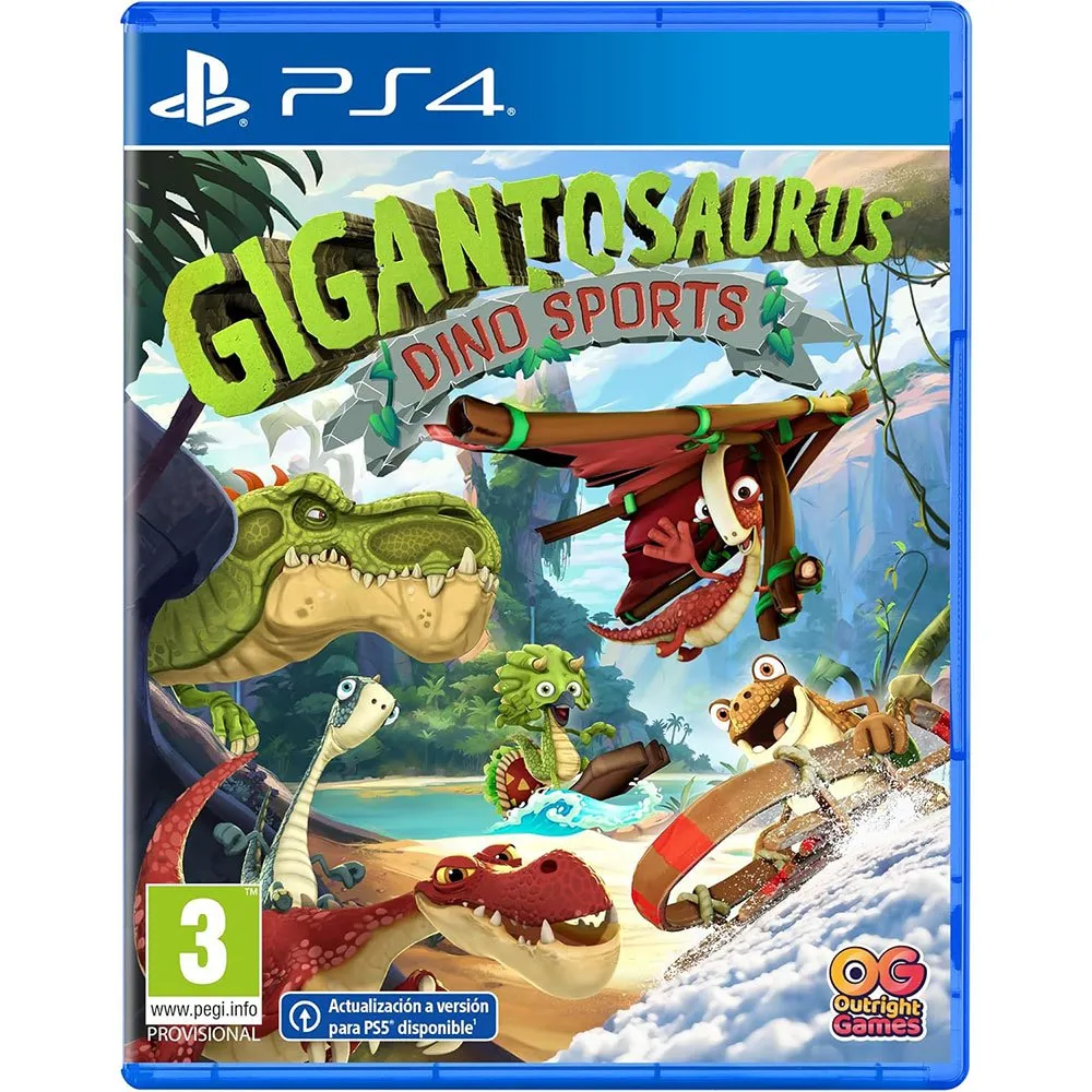 Playstation Games Ps4 Gigantosaurus: Dino Sports