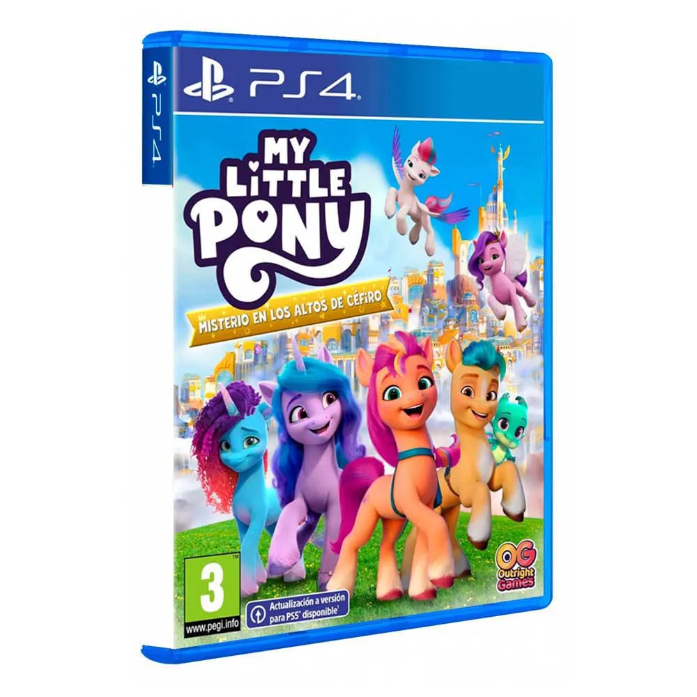 Playstation Games Ps4 My Little Pony: Misterio En Los Altos De Céfiro