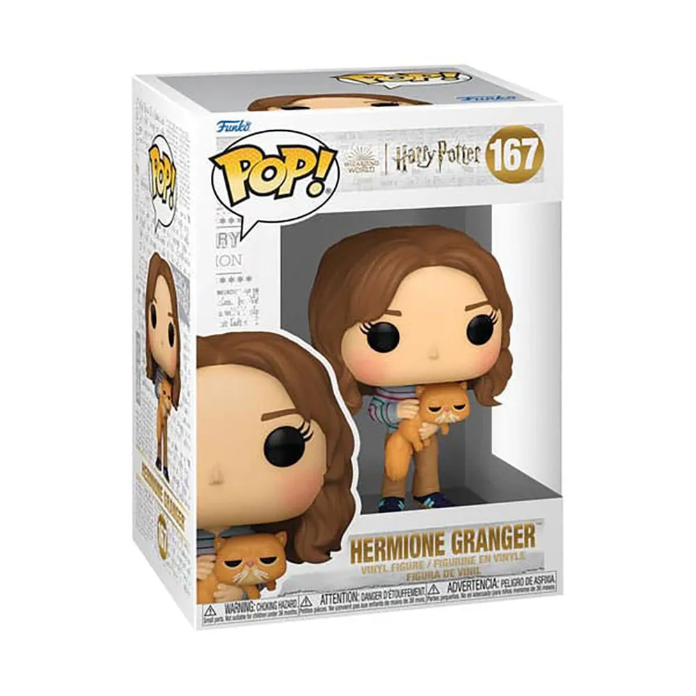 Funko Figura De Hermione Con Crookshanks Harry Potter