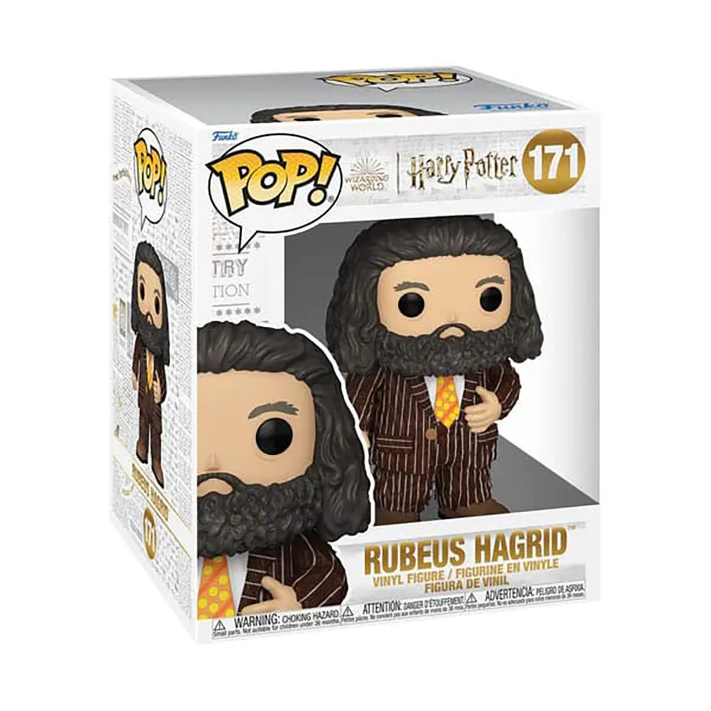 Funko Figura Supergigante De Hagrid Con Atuendo De Piel De Animal Harry Potter