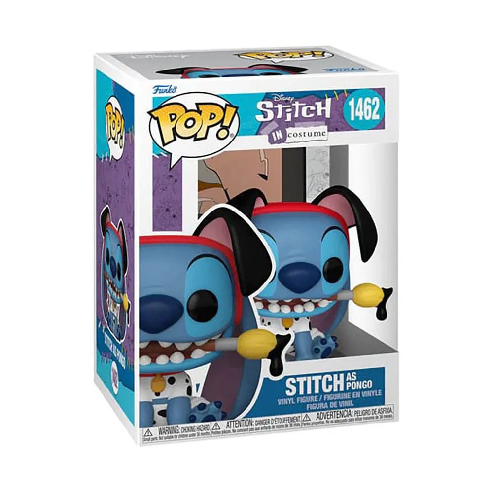 Funko Figura De Pongo Con Disfraz 101 Dálmatas Lilo Y Stitch Disney Stitch