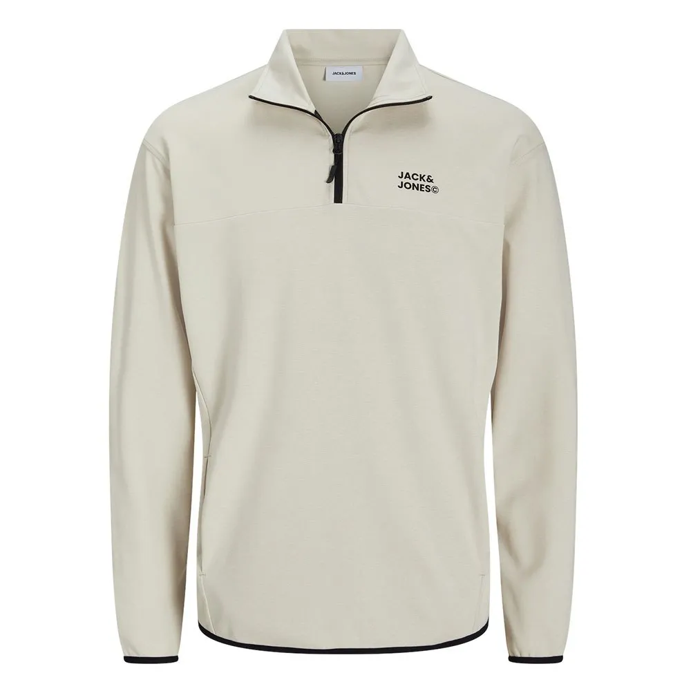 Sweat à Demi-zip Matty Logo Moonbeam XL