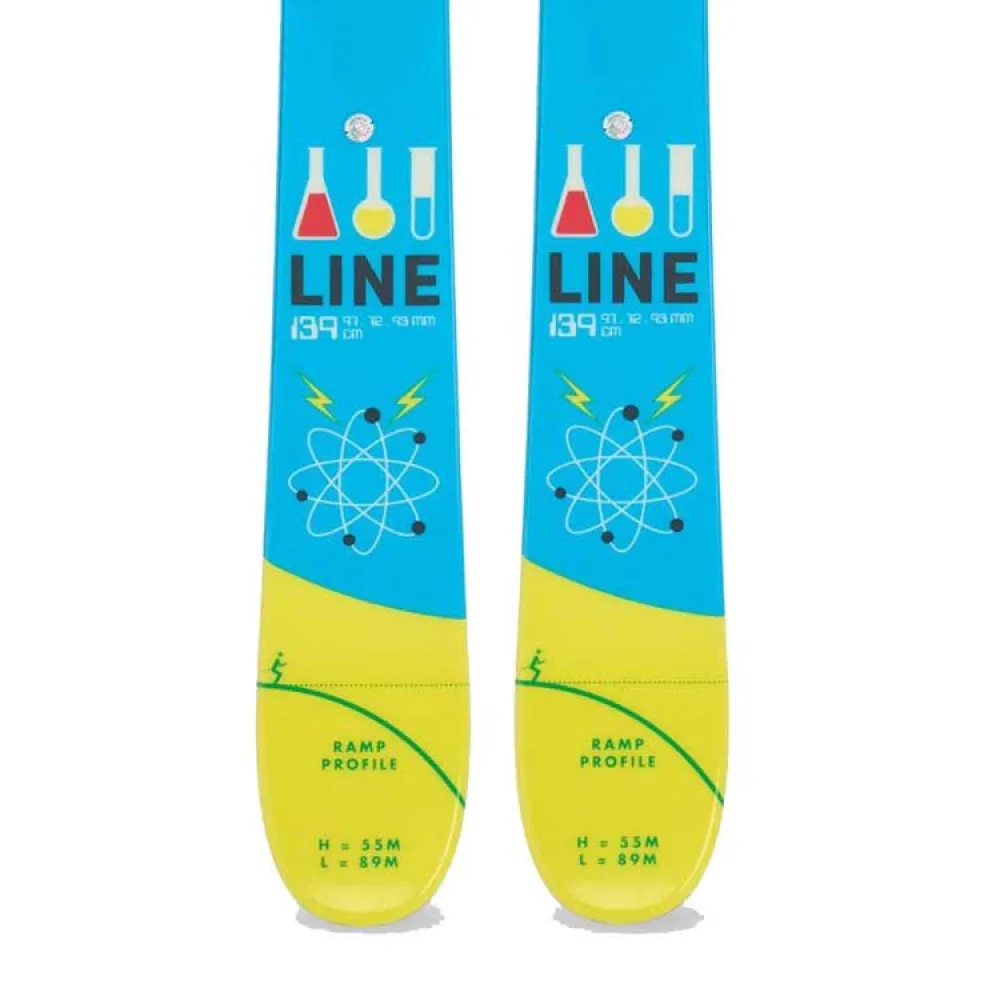 Line Wallisch Shorty+fdt 4.5 119 Alpint Skidpaket För Juniorer Unisex, 119