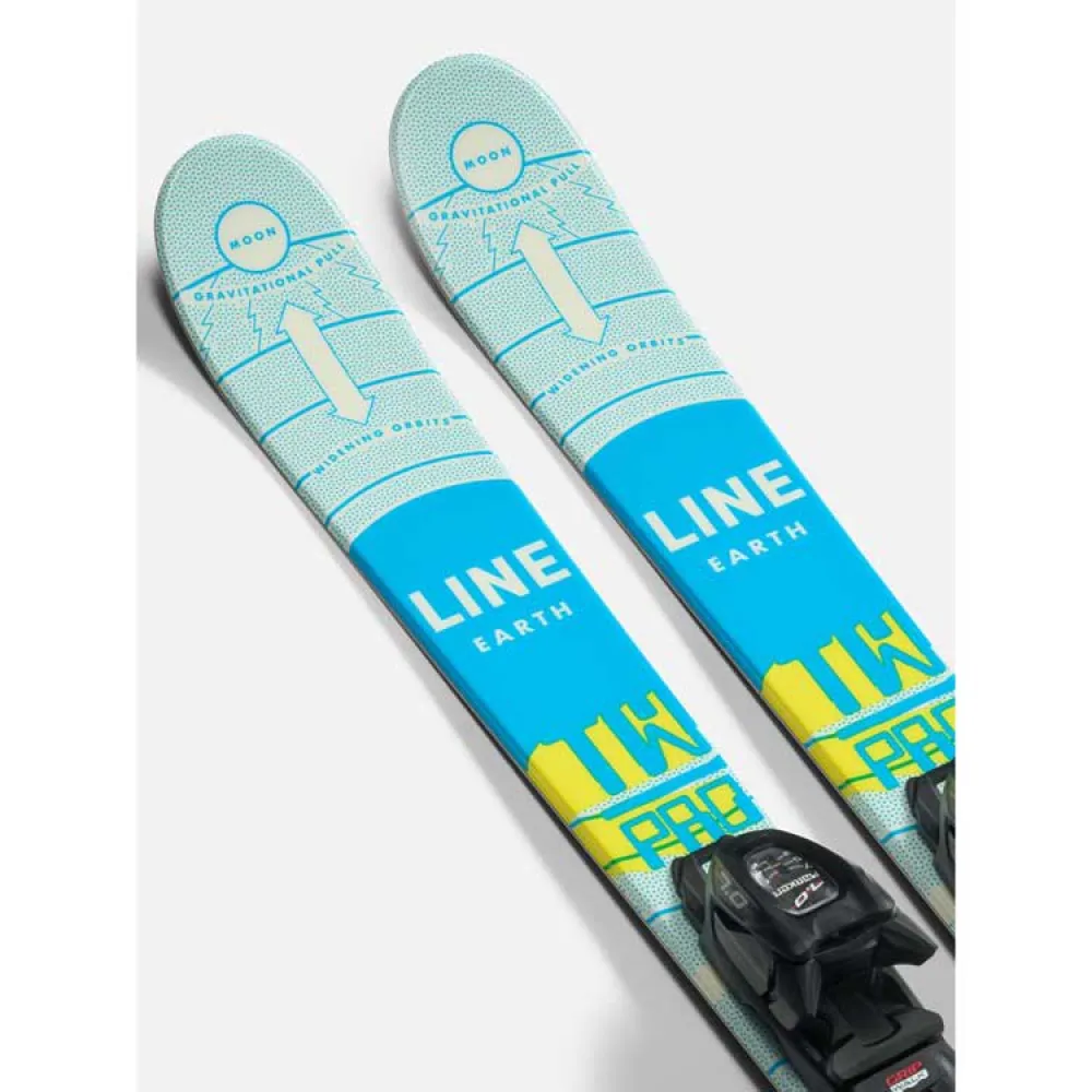 Line Wallisch Shorty+fdt 4.5 Alpint Skidpaket För Juniorer Unisex, 119