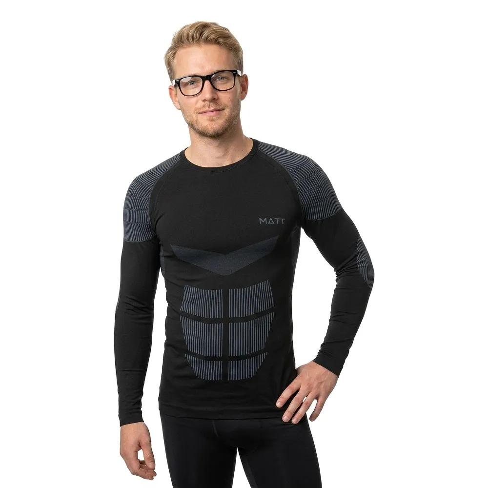 Matt Function T-shirt Med L&aring;ng &auml;rm