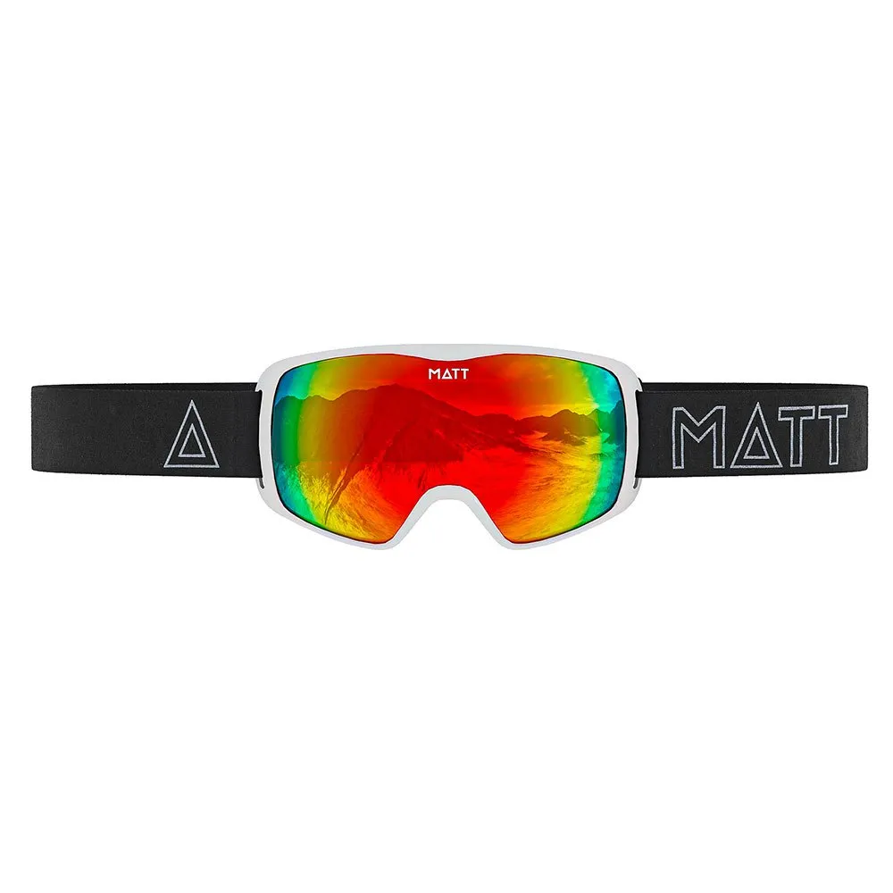 Masque De Ski Kompakt White / Red One Size Homme