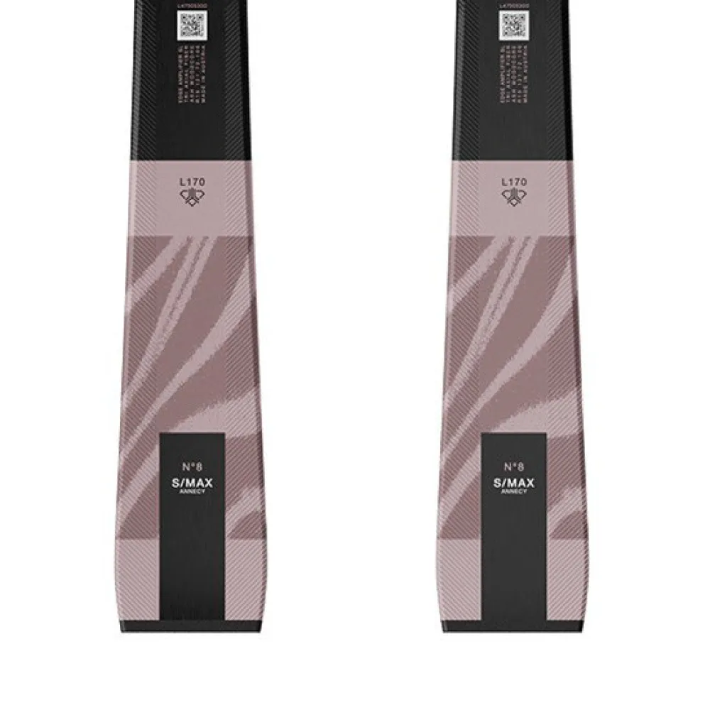 Salomon S/max N°8+m10 Gw L80 Alpint Skidpaket För Damer