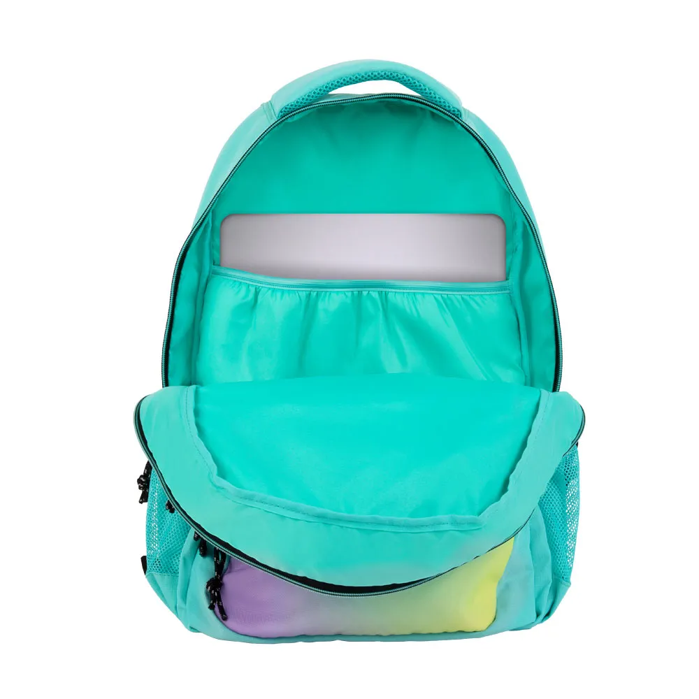 Milan Sunset 4 Zip School 25l Ryggsäck, Green