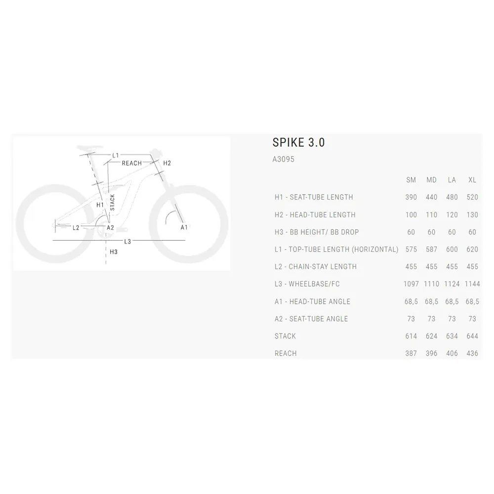 BH Bikes Spike 3.0 29´´ Deore 5100 2025 Mtb Cykel