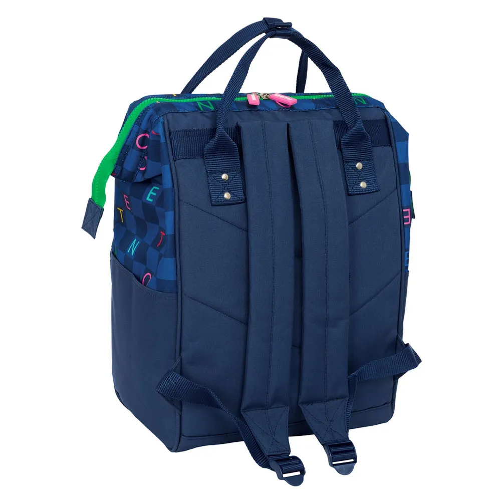Safta Benetton Damero 10l 22x39x10 Cm 612550838 Ryggsäck, Multicolor