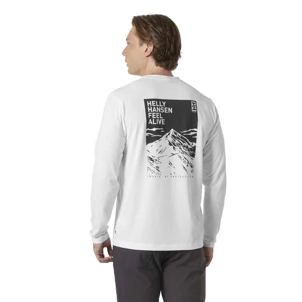 Helly Hansen Skog Graphic Tee T-shirt Med Lång ärm
