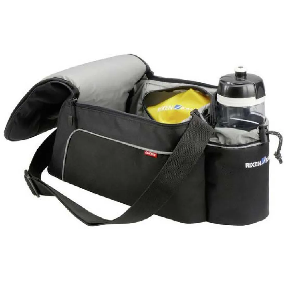 Klickfix Rackpack Light Uniklip 2 8l Cykelväska, Black, One Size